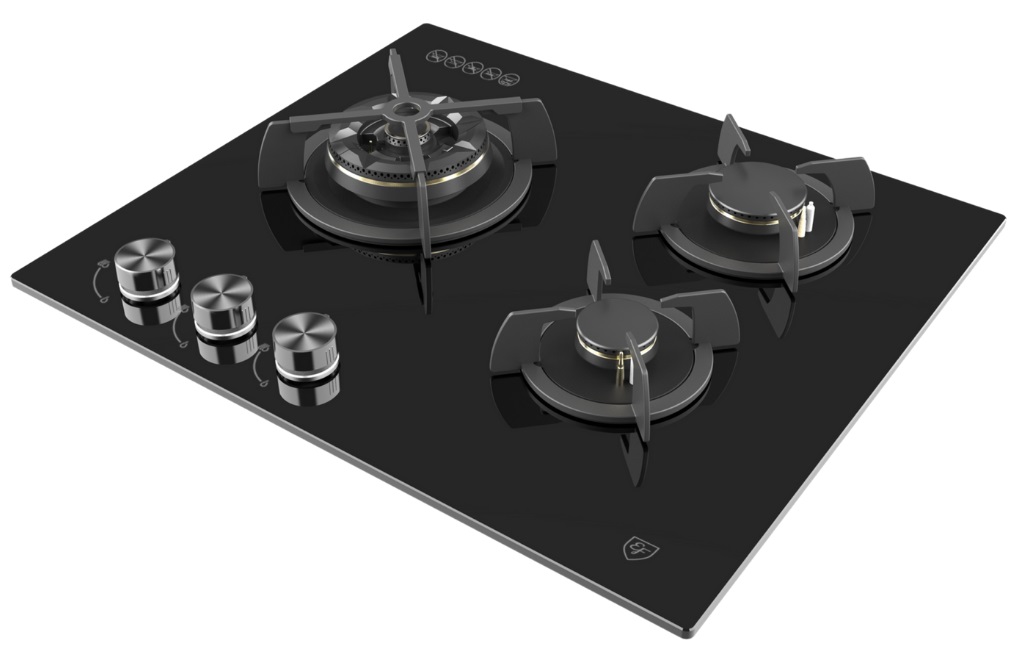 EF Glass Cooker Hob EFH 6530 WT VGB